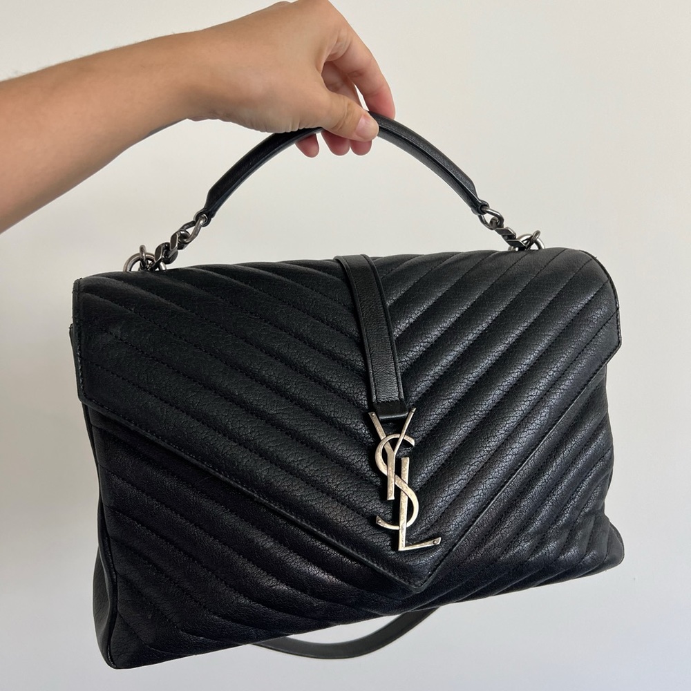 YSL Large College Bag